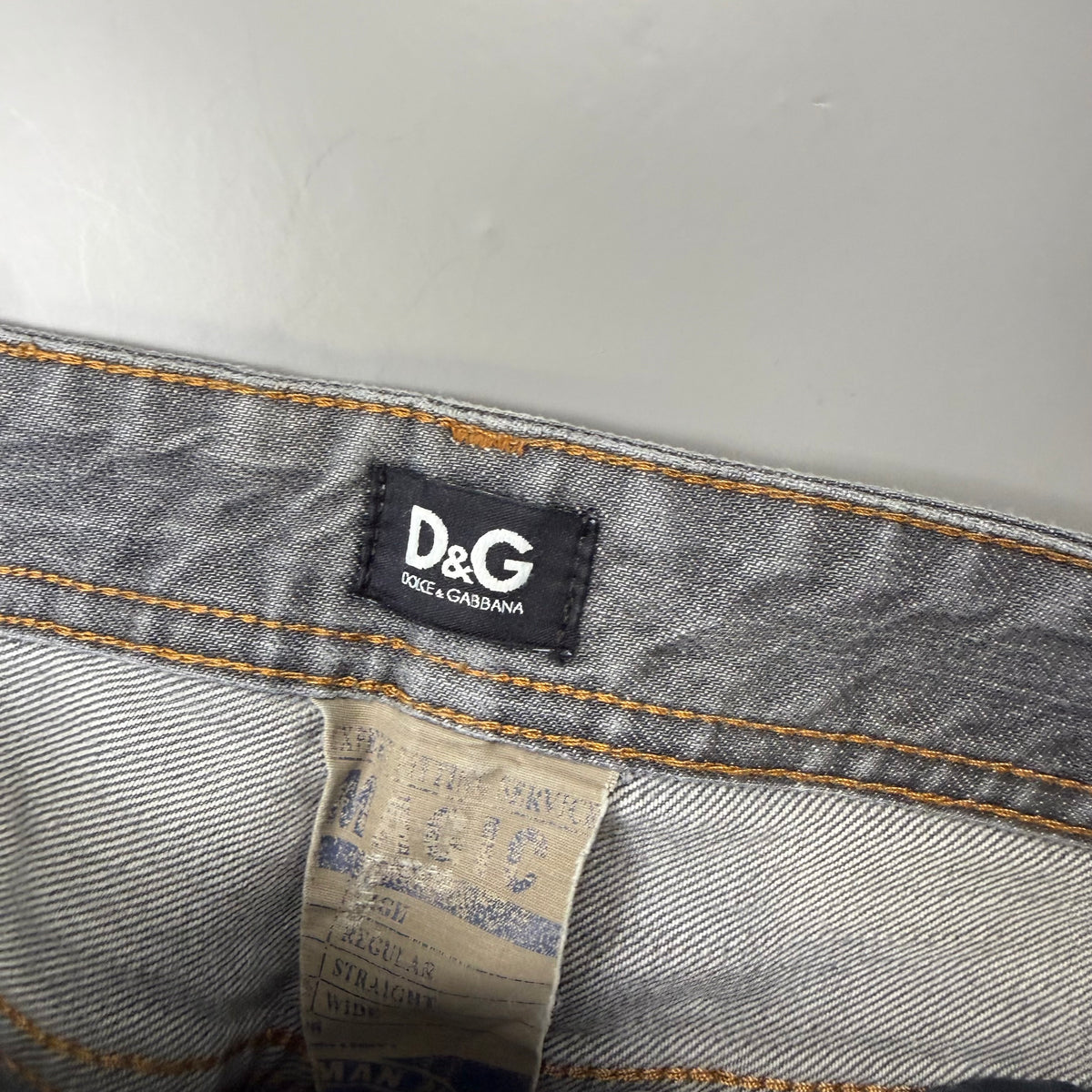 Dolce Gabbana Washed Vintage Jeans | M