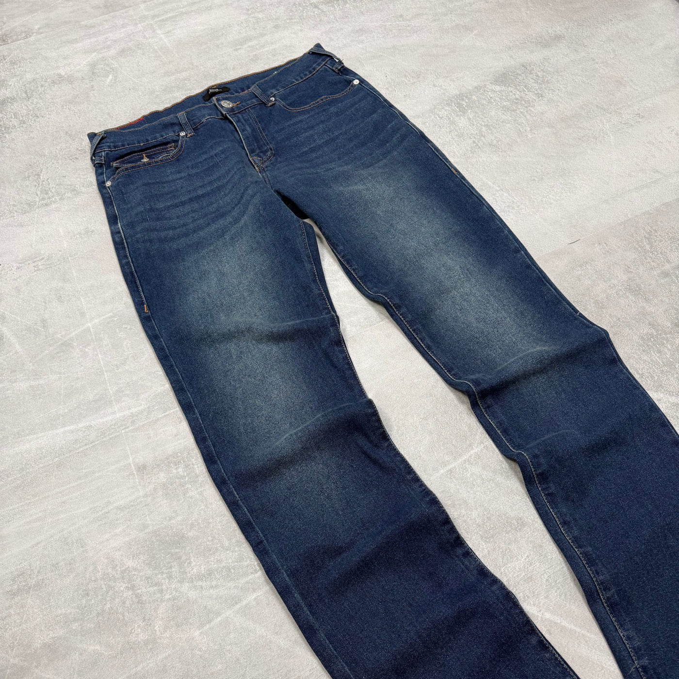 True Religion  Washed Vintage Jeans | S