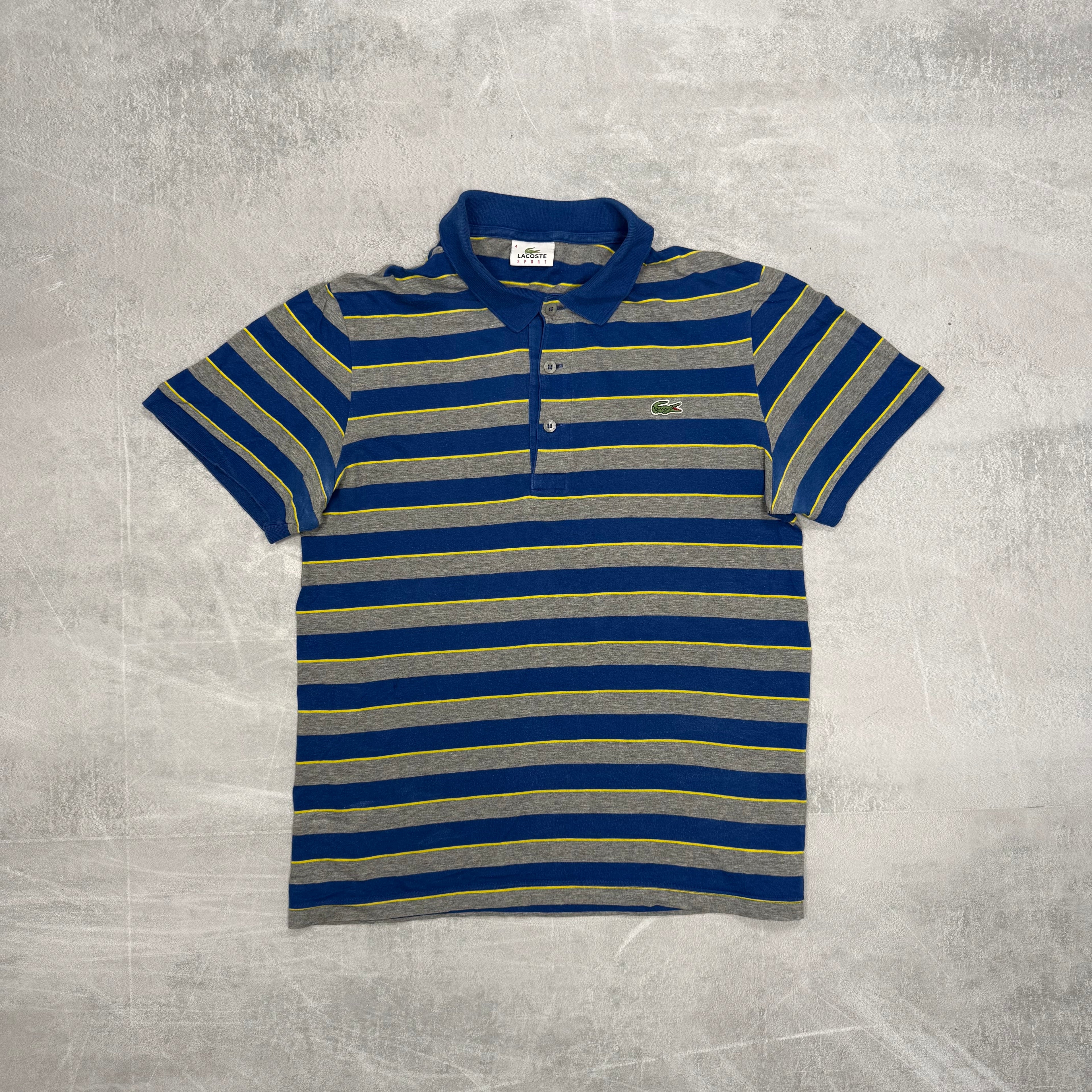 Lacoste Premium Stripe Polo | M