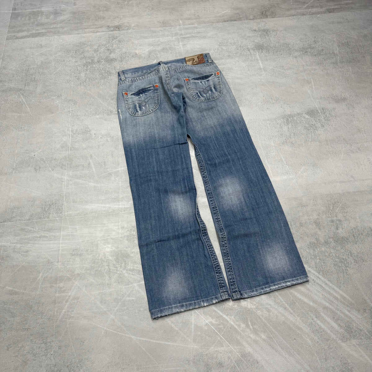 Replay Bootcut Washed Vintage Jeans | S