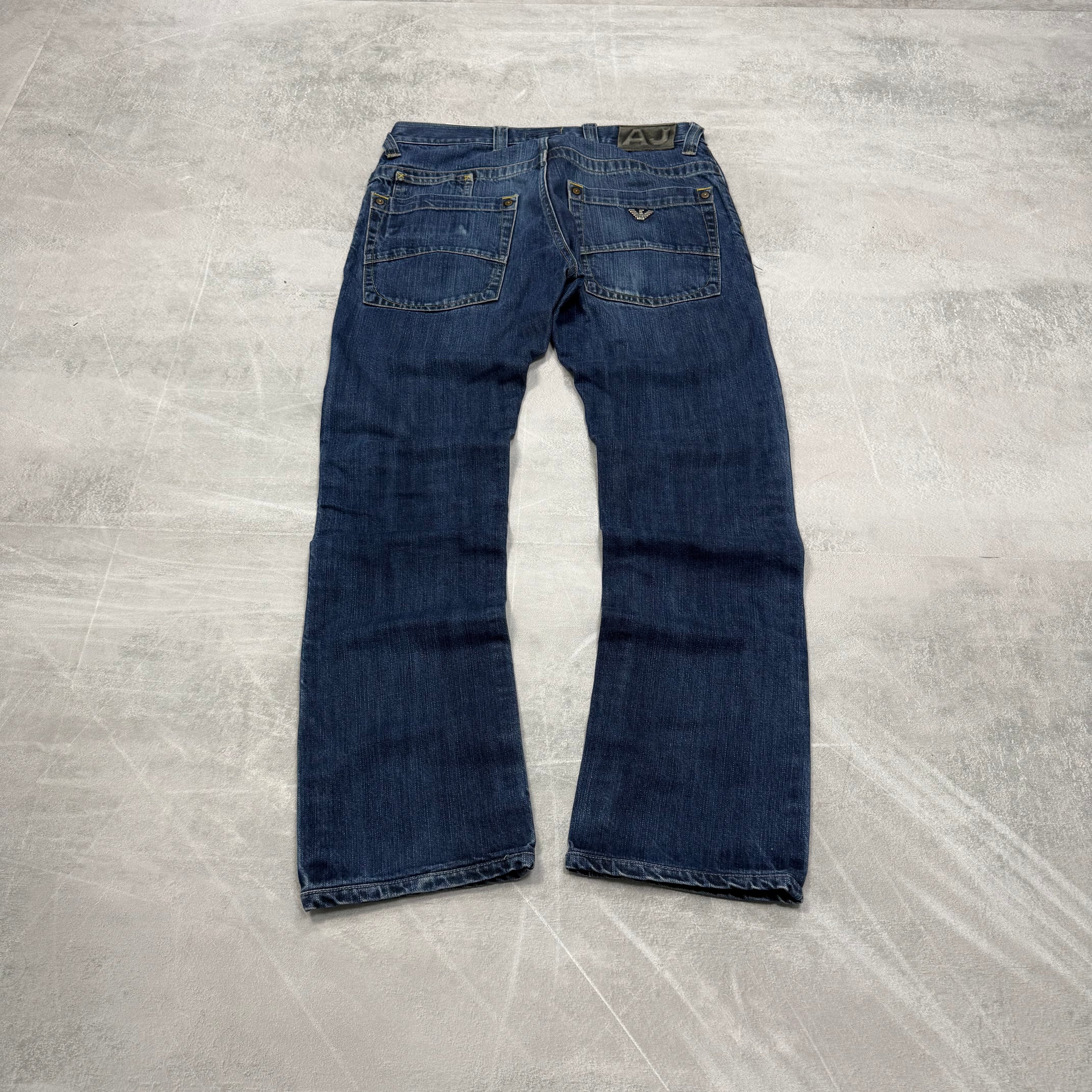 Armani Washed Vintage Jeans | S