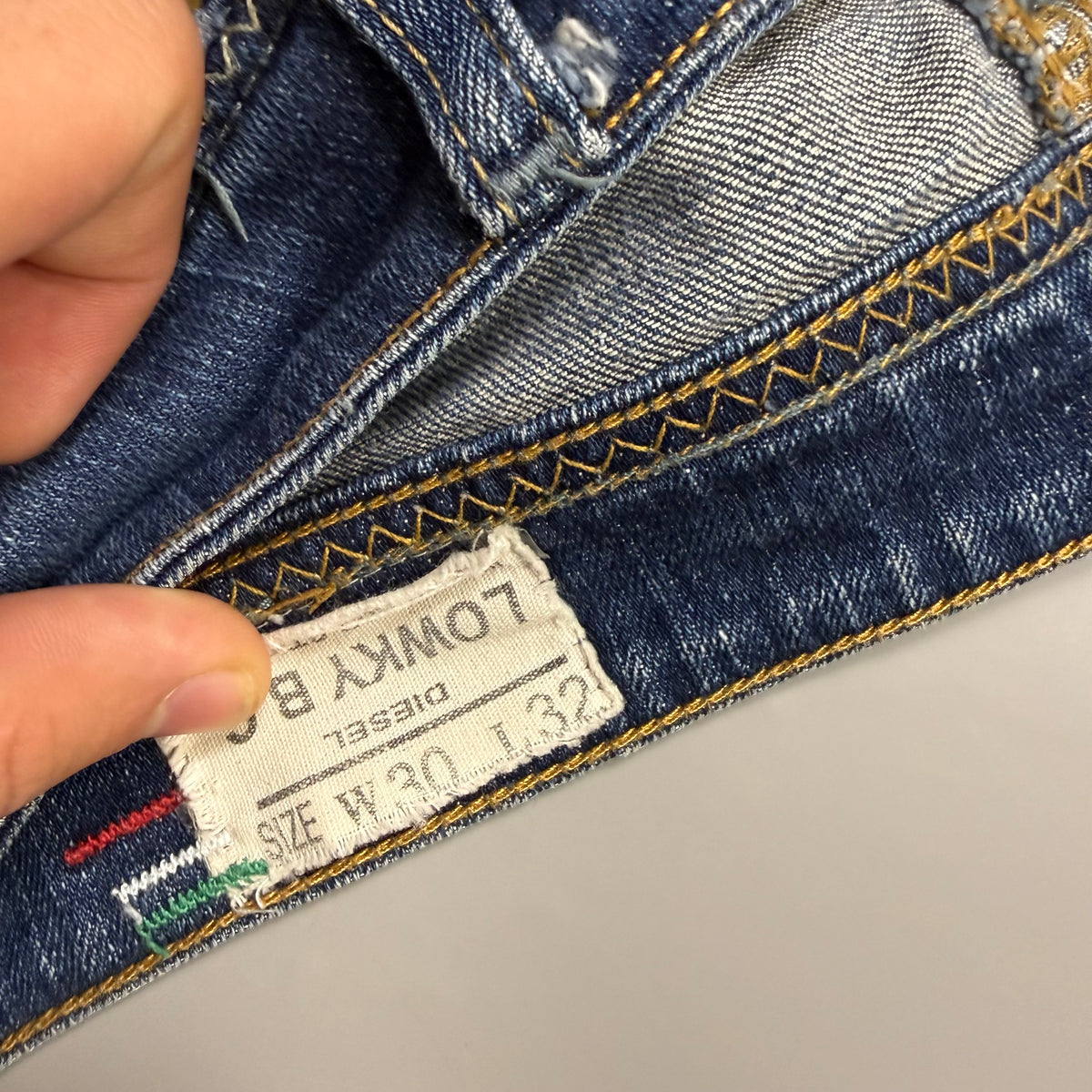 Diesel Bootcut Washed Vintage Jeans | XS