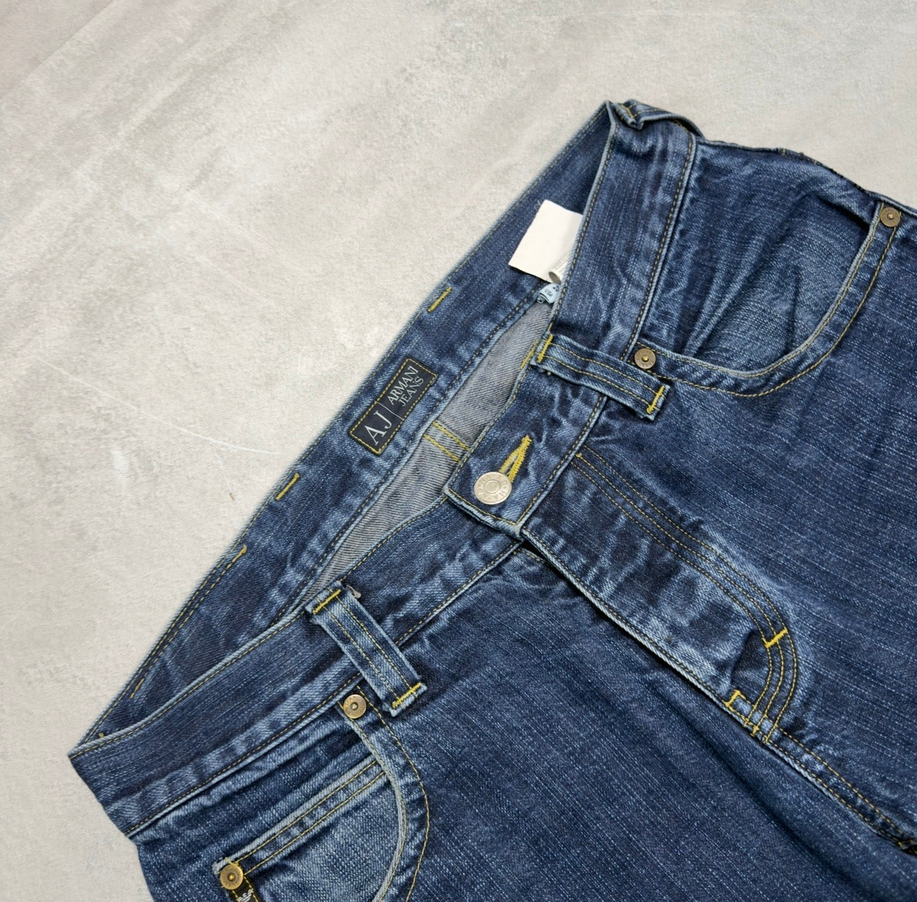 Armani Washed Vintage Jeans | S