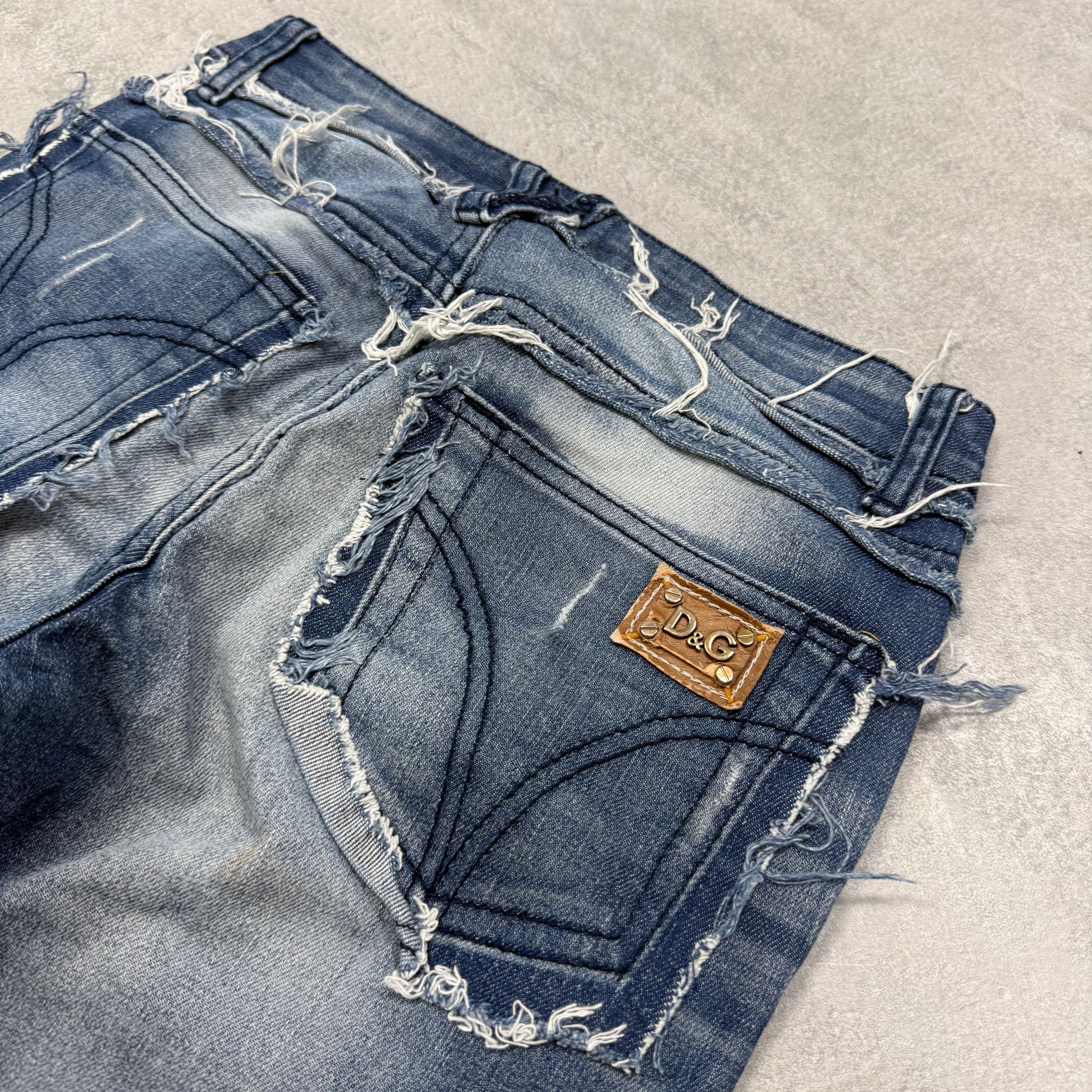 Dolce Gabana Washed Vintage Jeans | XXS (Frauen)