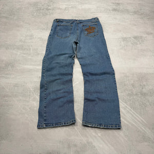 Y2K Big Logo Vintage Jeans | S