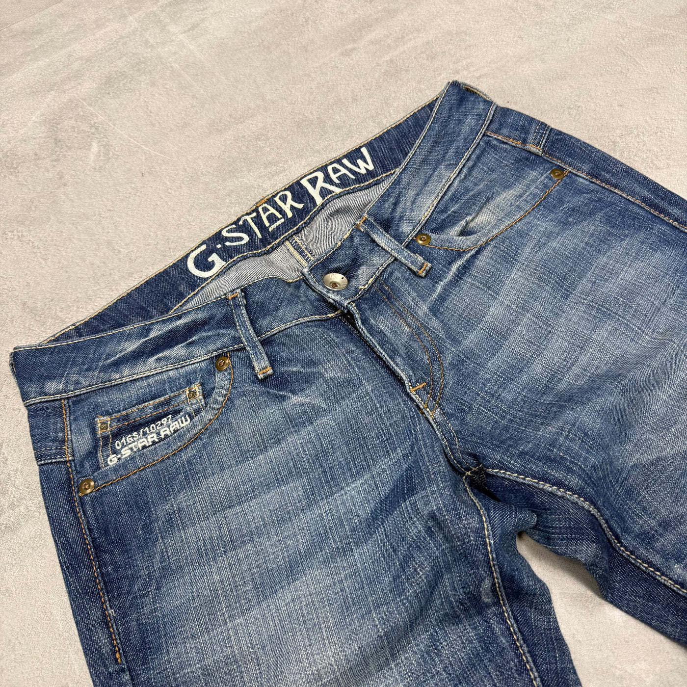 G-Star Washed Vintage Jeans | S