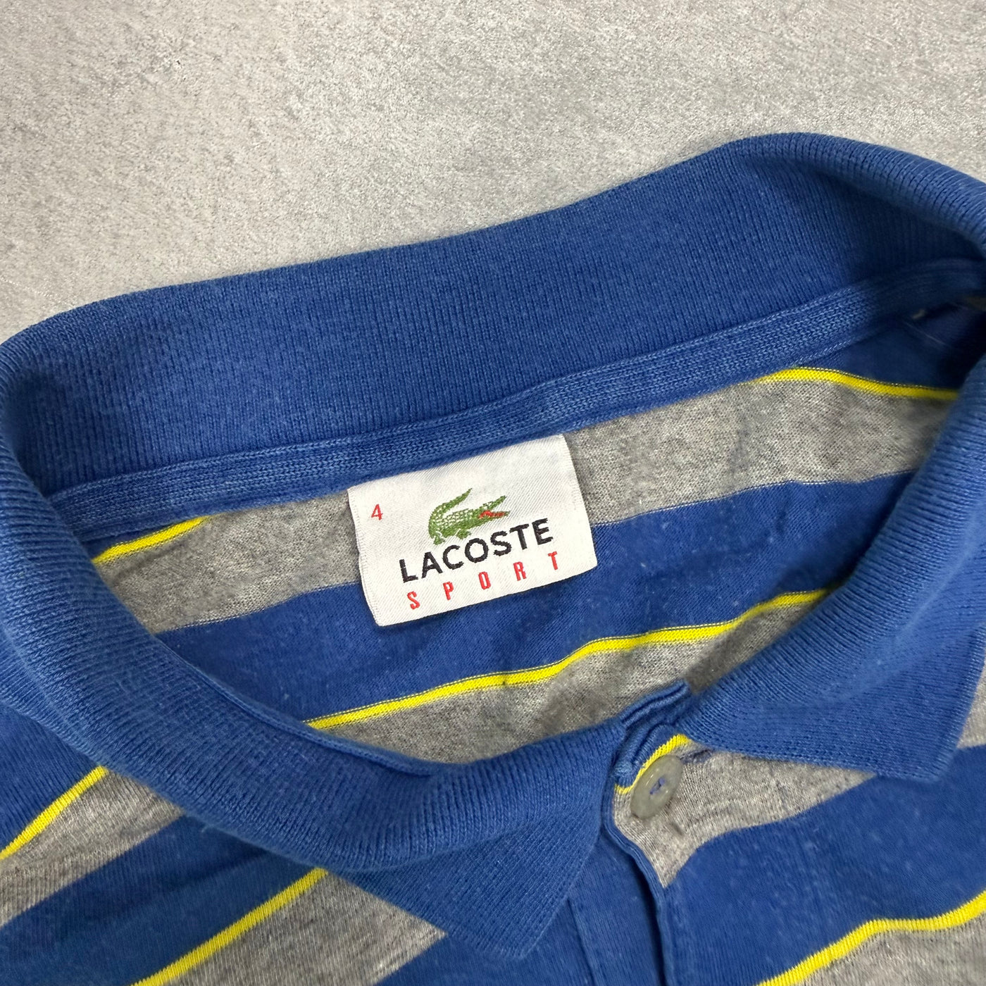 Lacoste Premium Stripe Polo | M