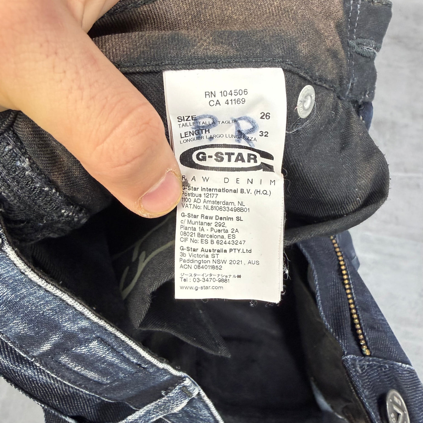 G-Star Big Print Jeans | XS