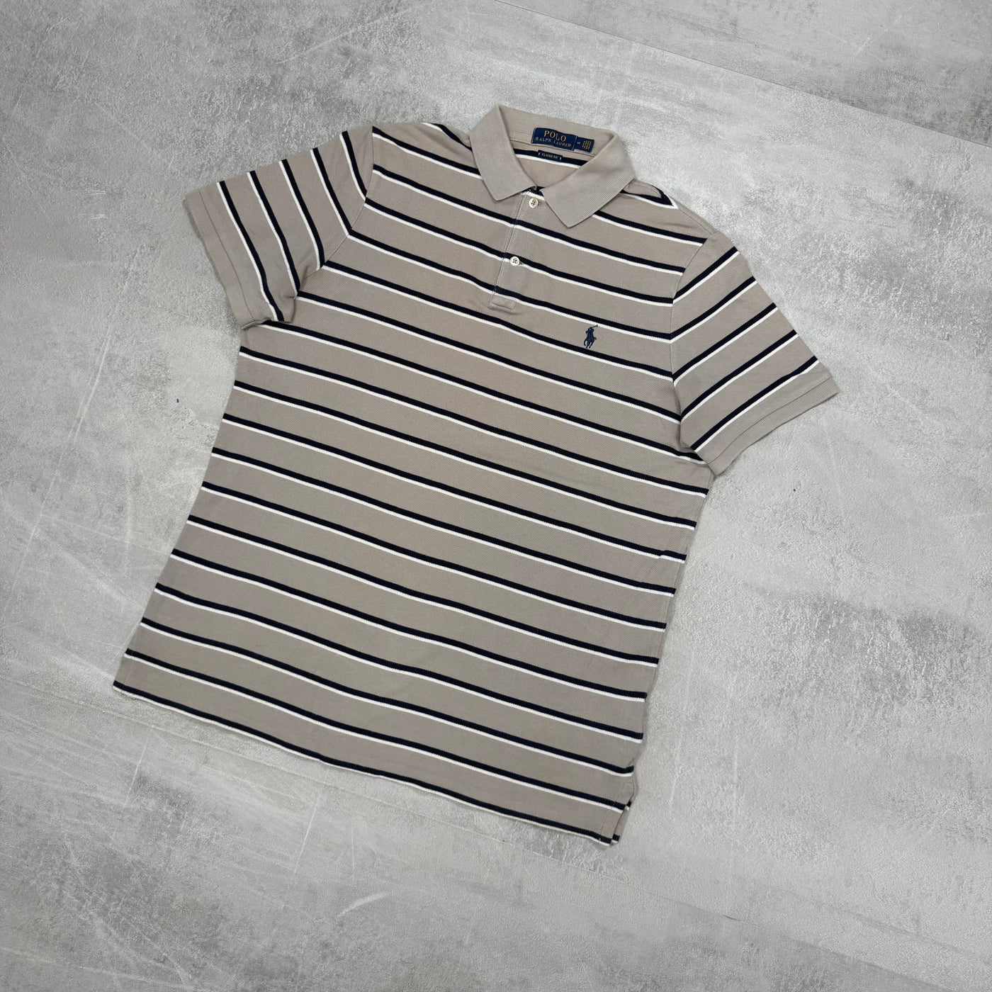 Polo Ralph Lauren Premium Stripe Polo | M