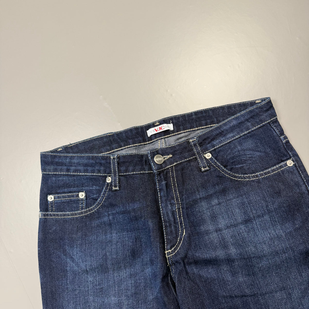 Versace Baggy Washed Vintage Jeans | L