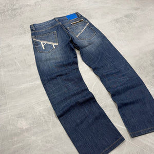 Armani Big Print Vintage Jeans | S