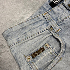 Dolce Gabana Big Print Vintage Jeans | S