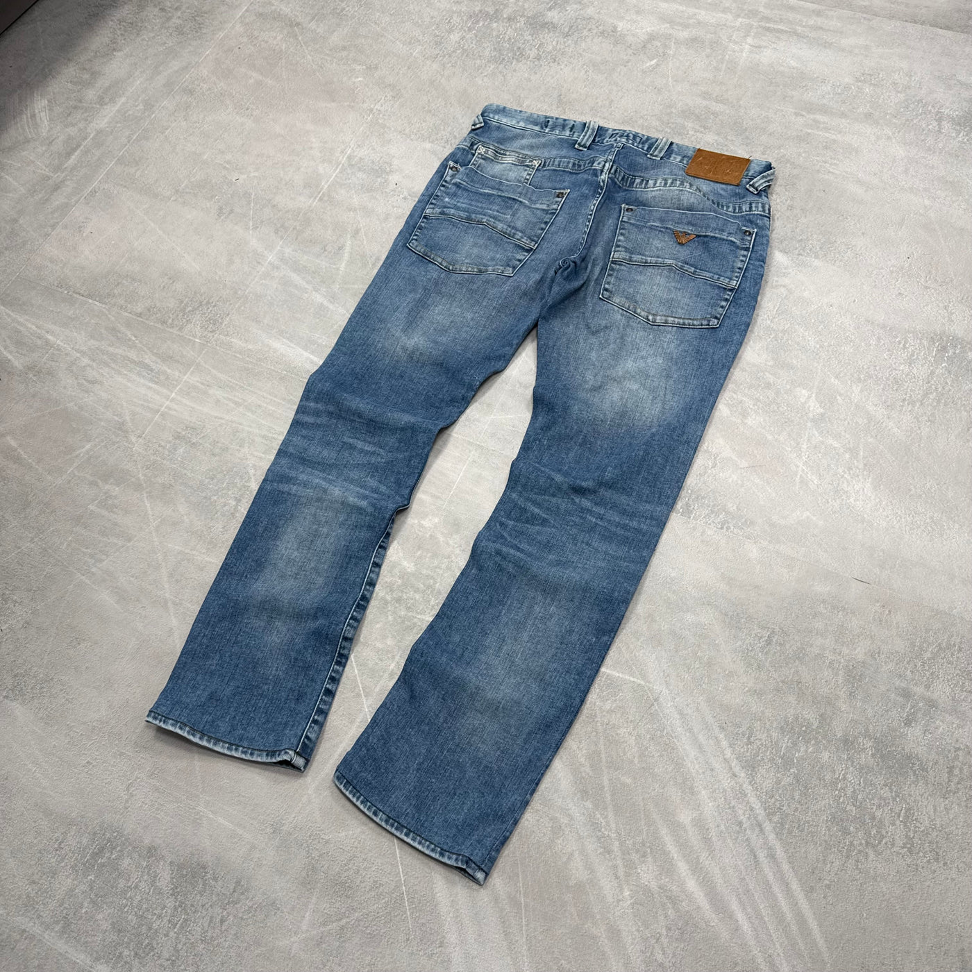 Armani Washed Vintage Jeans | S