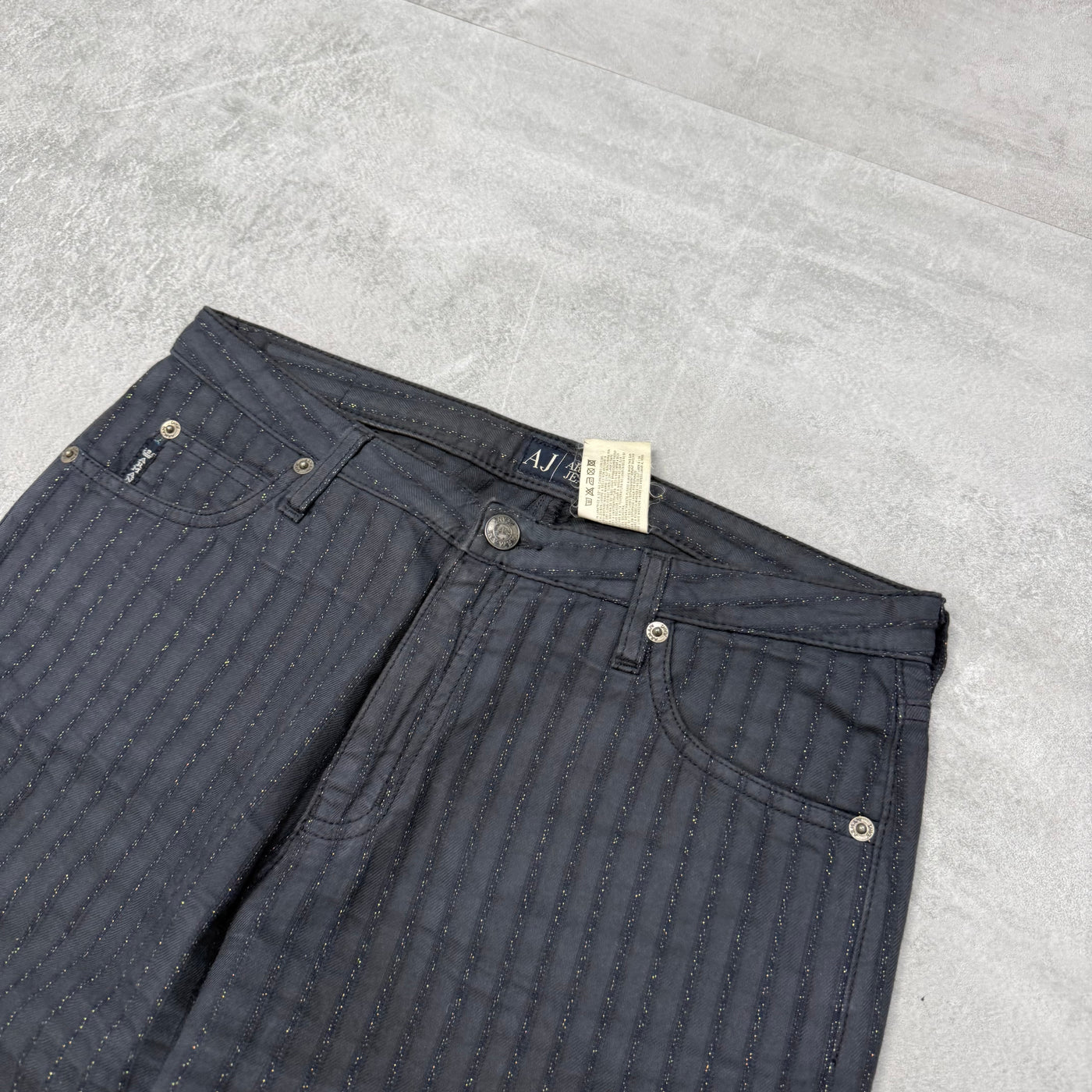 Armani Washed Vintage Jeans | S