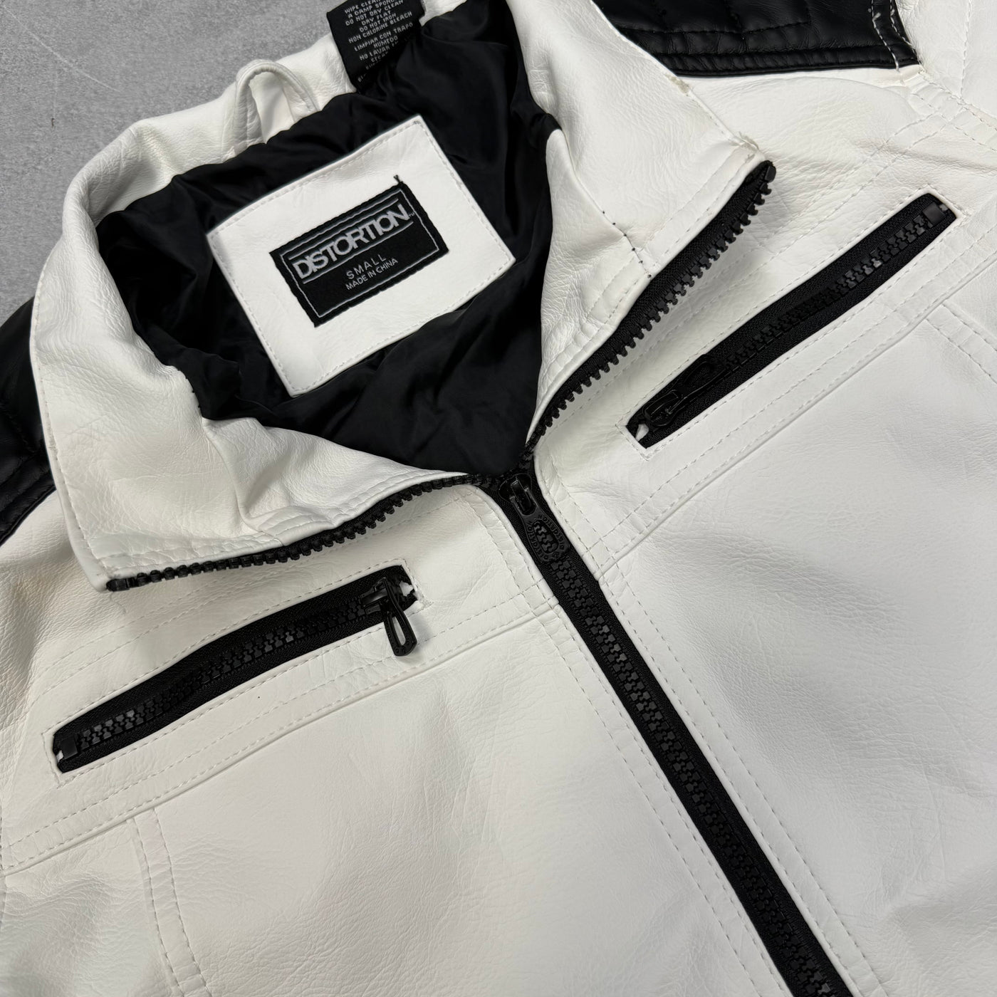 Vintage Biker Leader Jacket | S