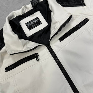 Vintage Biker Leader Jacket | S