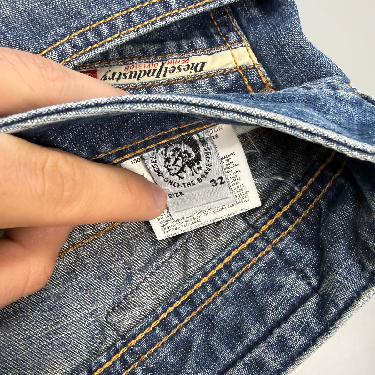 Diesel Bootcut Washed Vintage Jeans | M