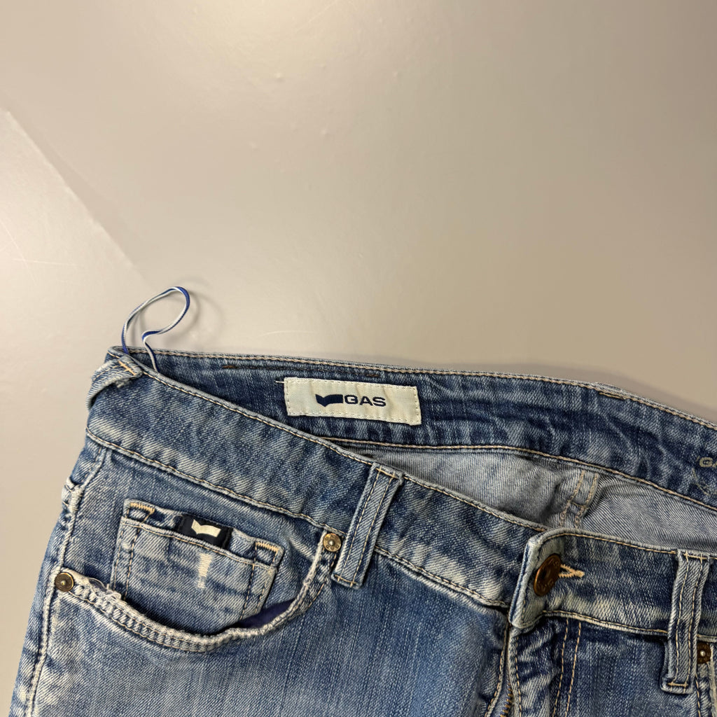 Gas Washed Vintage Jeans | M