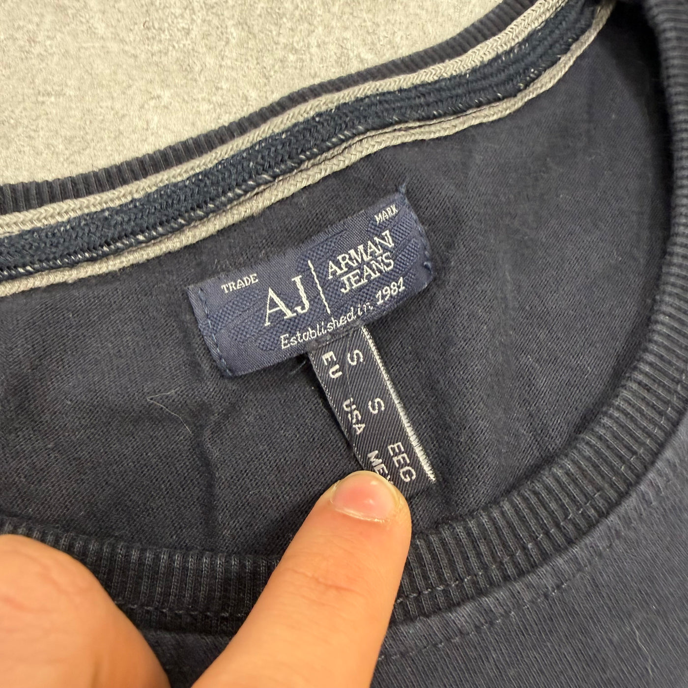 Armani Vintage Longsleeve T-Shirt | S