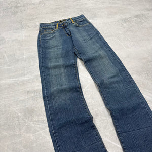 Dolce Gabana Big Print Vintage Jeans | XS