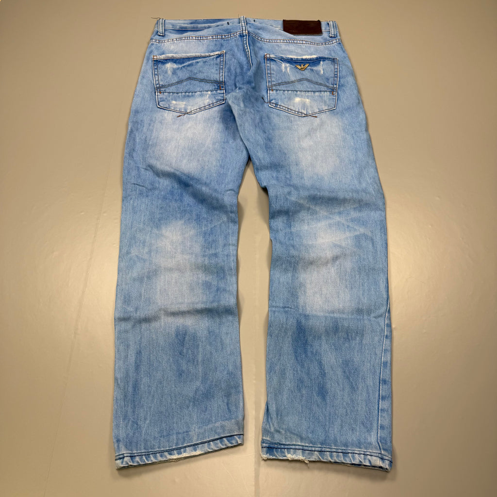 Armani Washed Vintage Jeans | S