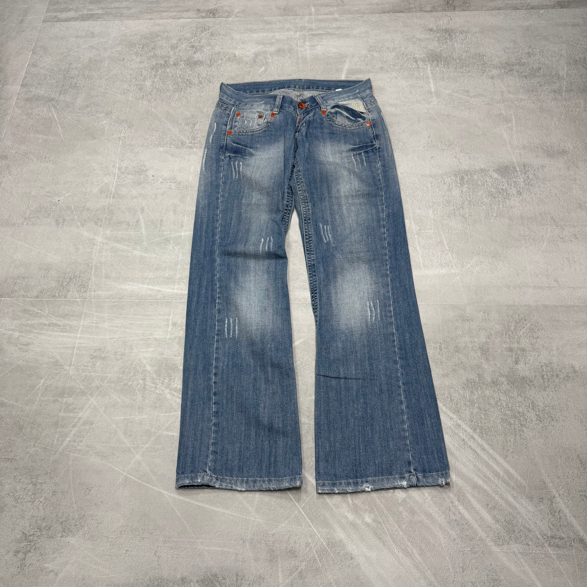 Replay Bootcut Washed Vintage Jeans | S