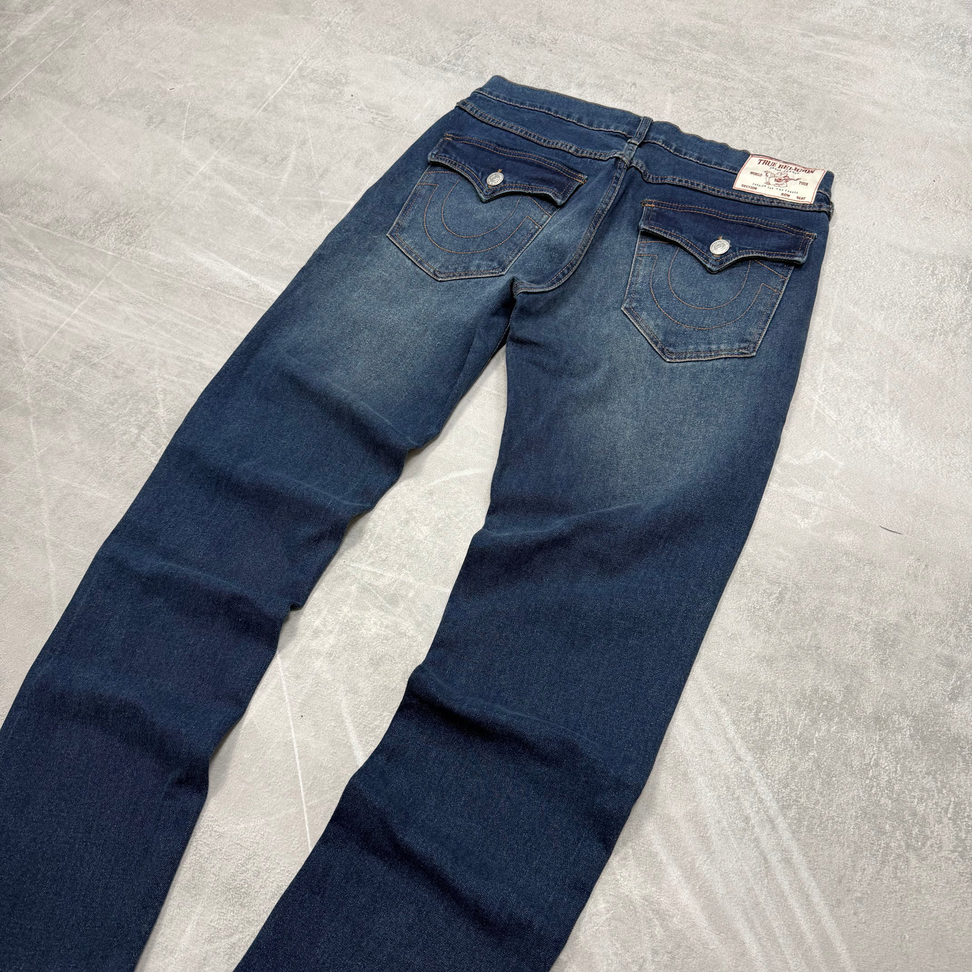True Religion  Washed Vintage Jeans | S