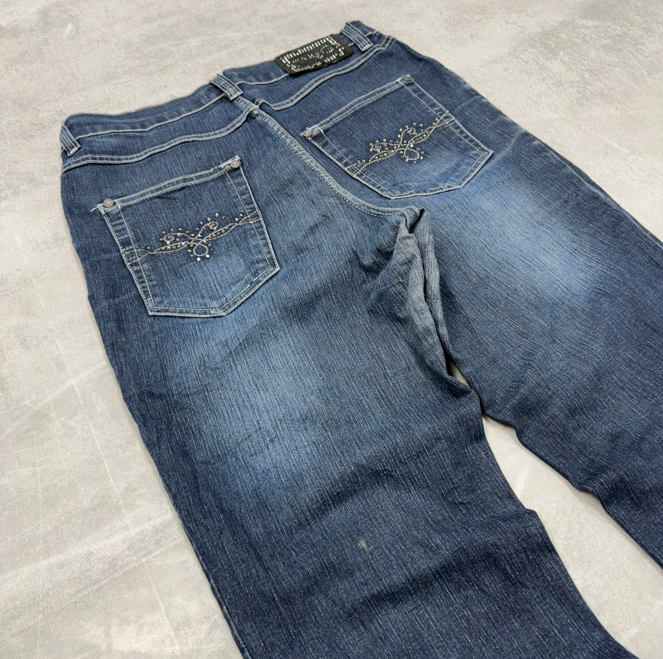 Dolce Gabana Big Print Vintage Jeans | M