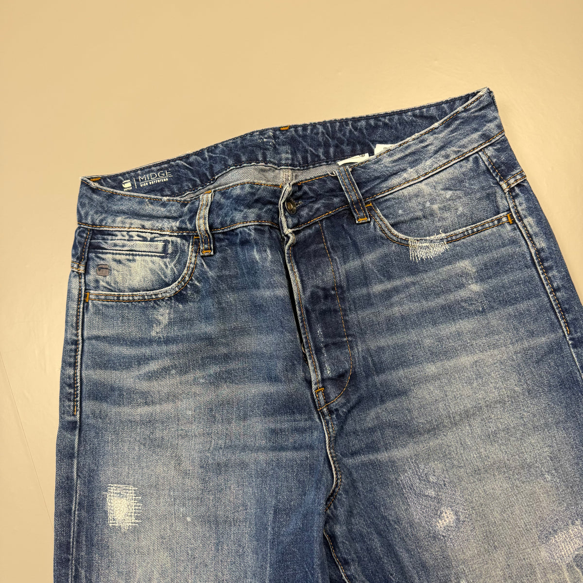 G-Star Washed Vintage Jeans | S