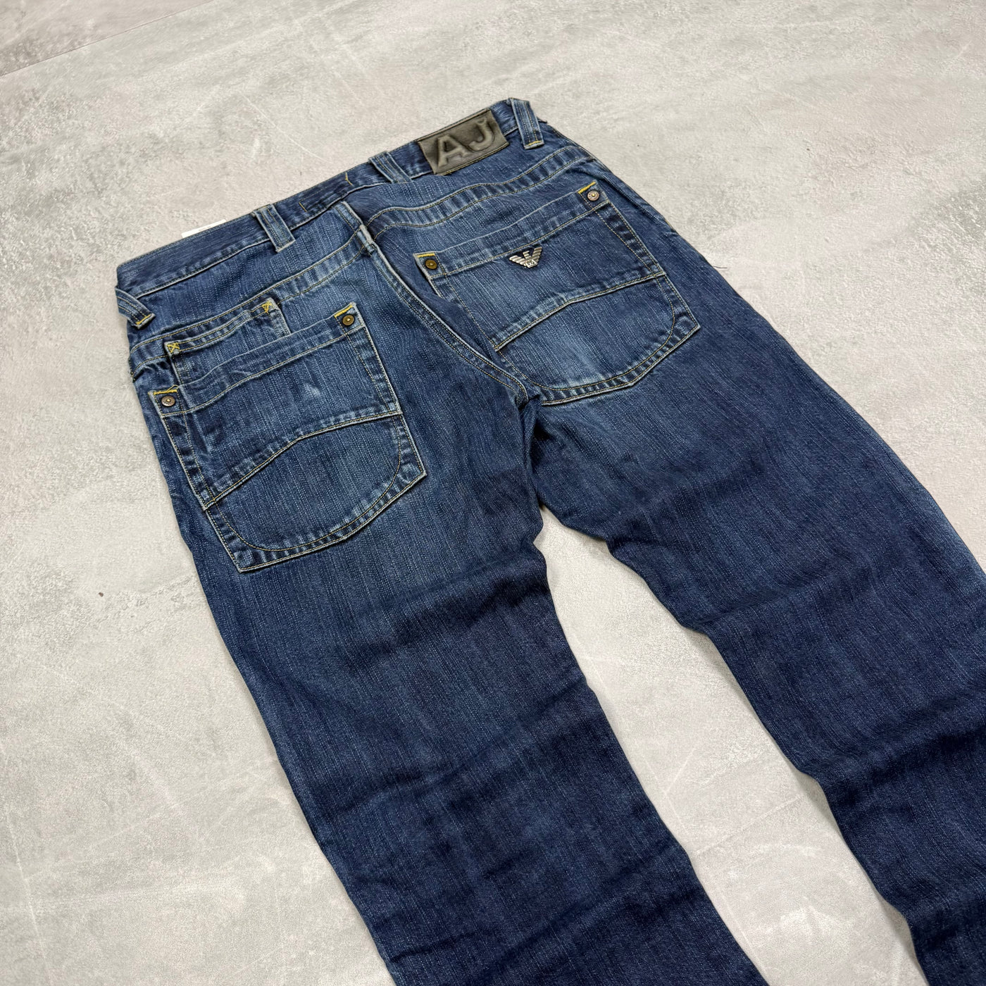 Armani Washed Vintage Jeans | S