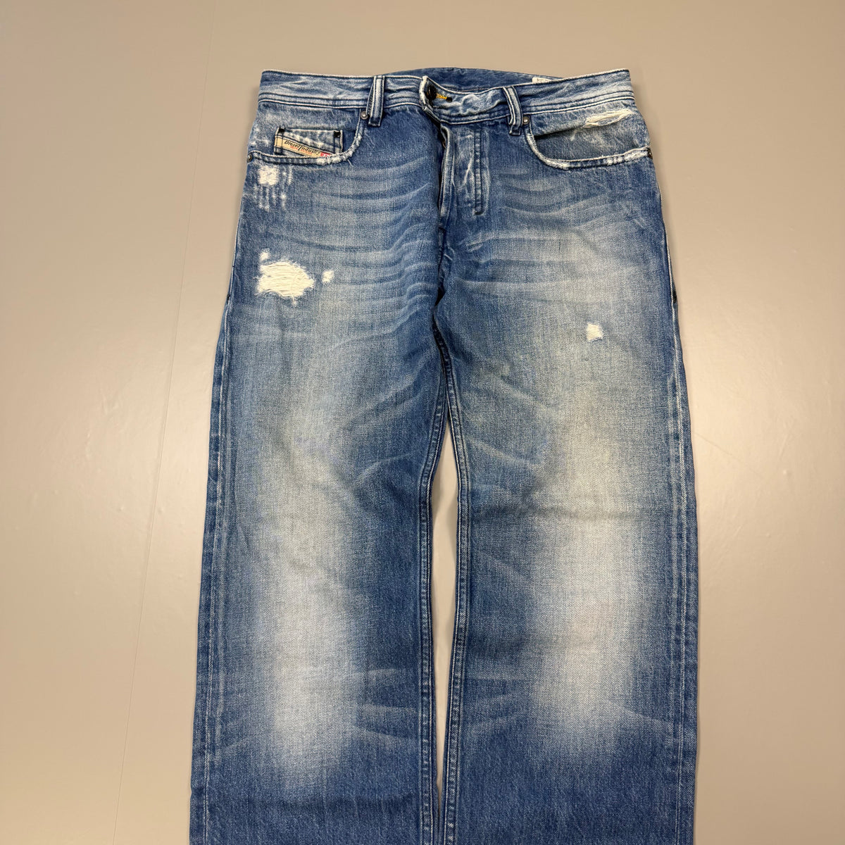 Diesel Baggy Washed Vintage Jeans | S