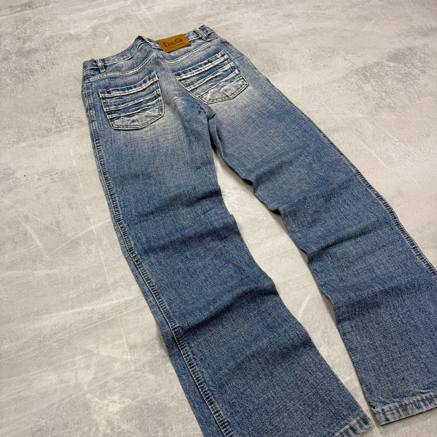 Dolce Gabana Washed Vintage Jeans | XS