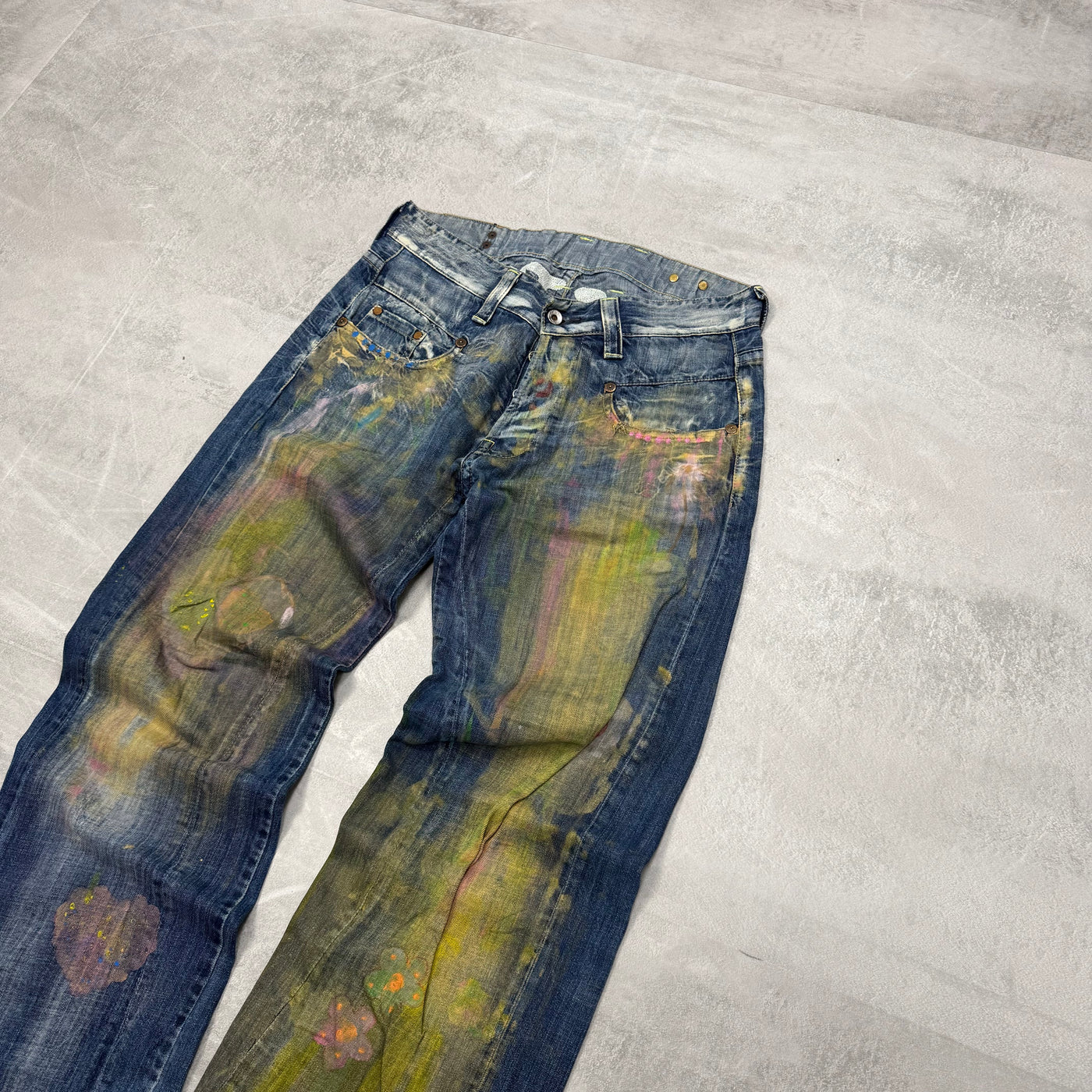 G-Star Big Print Vintage Jeans | S