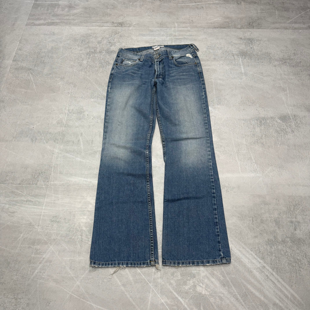 Armani Bootcut Washed Vintage Jeans | S