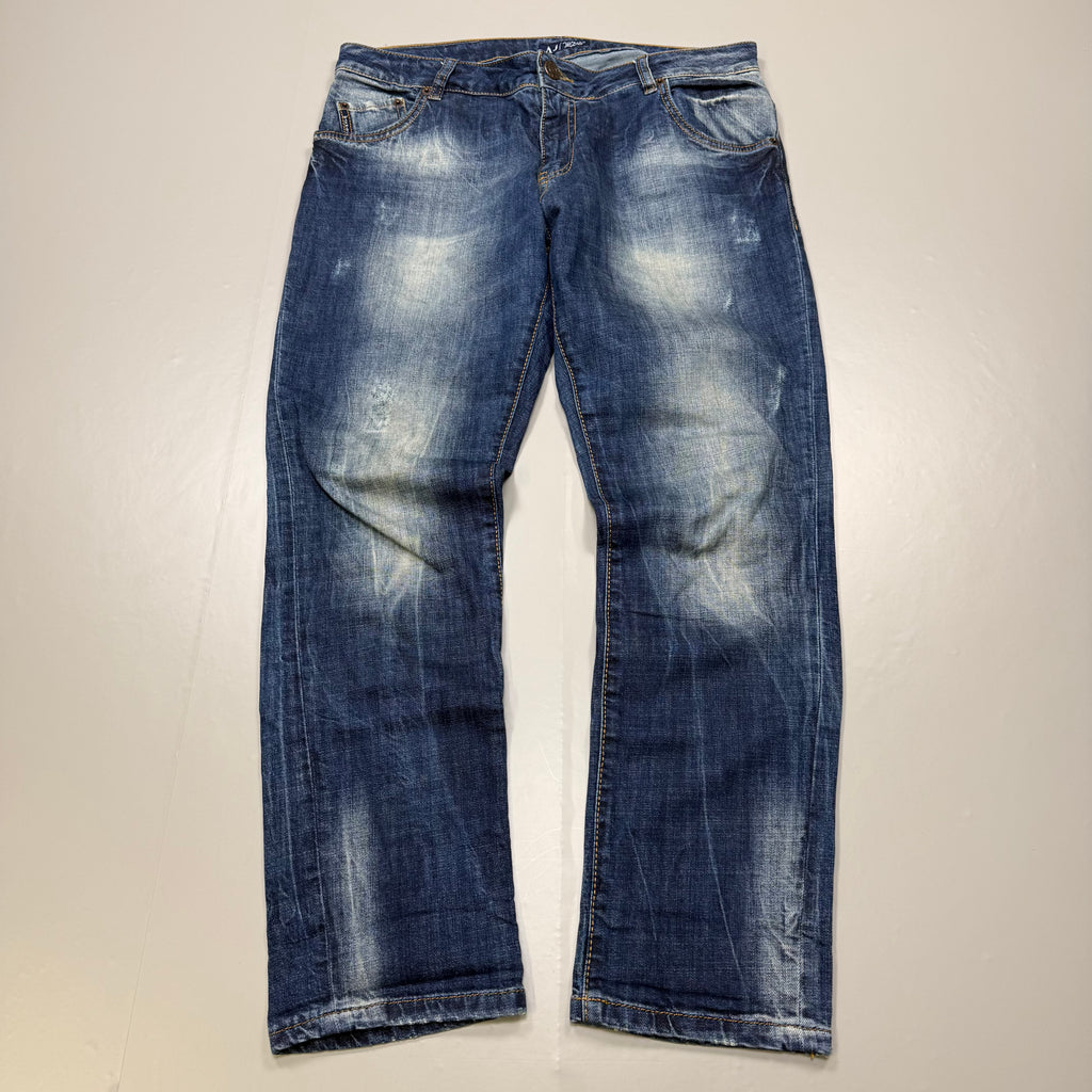 Armani Washed Vintage Jeans | XS