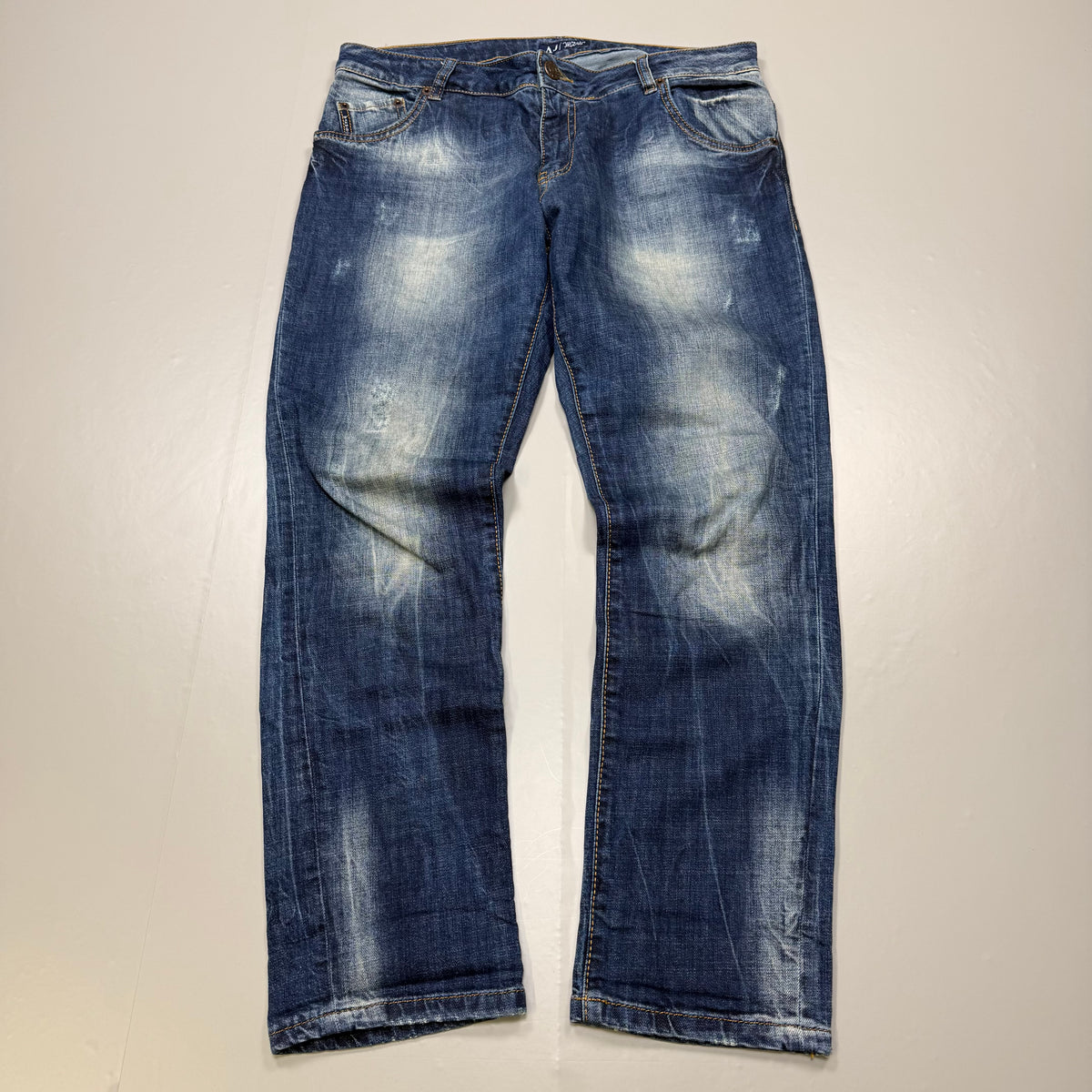 Armani Washed Vintage Jeans | XS