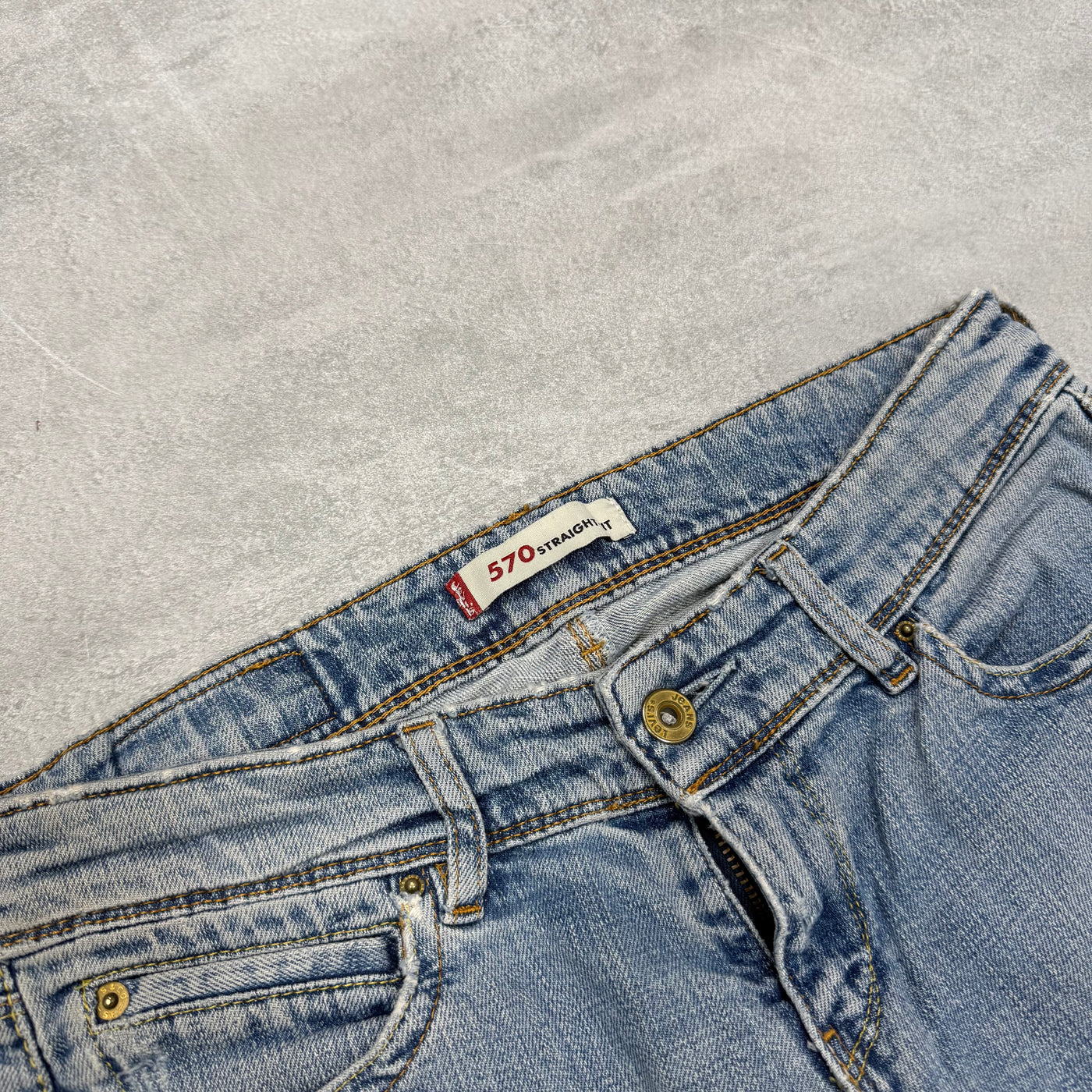 Levis Washed Vintage Jeans | S