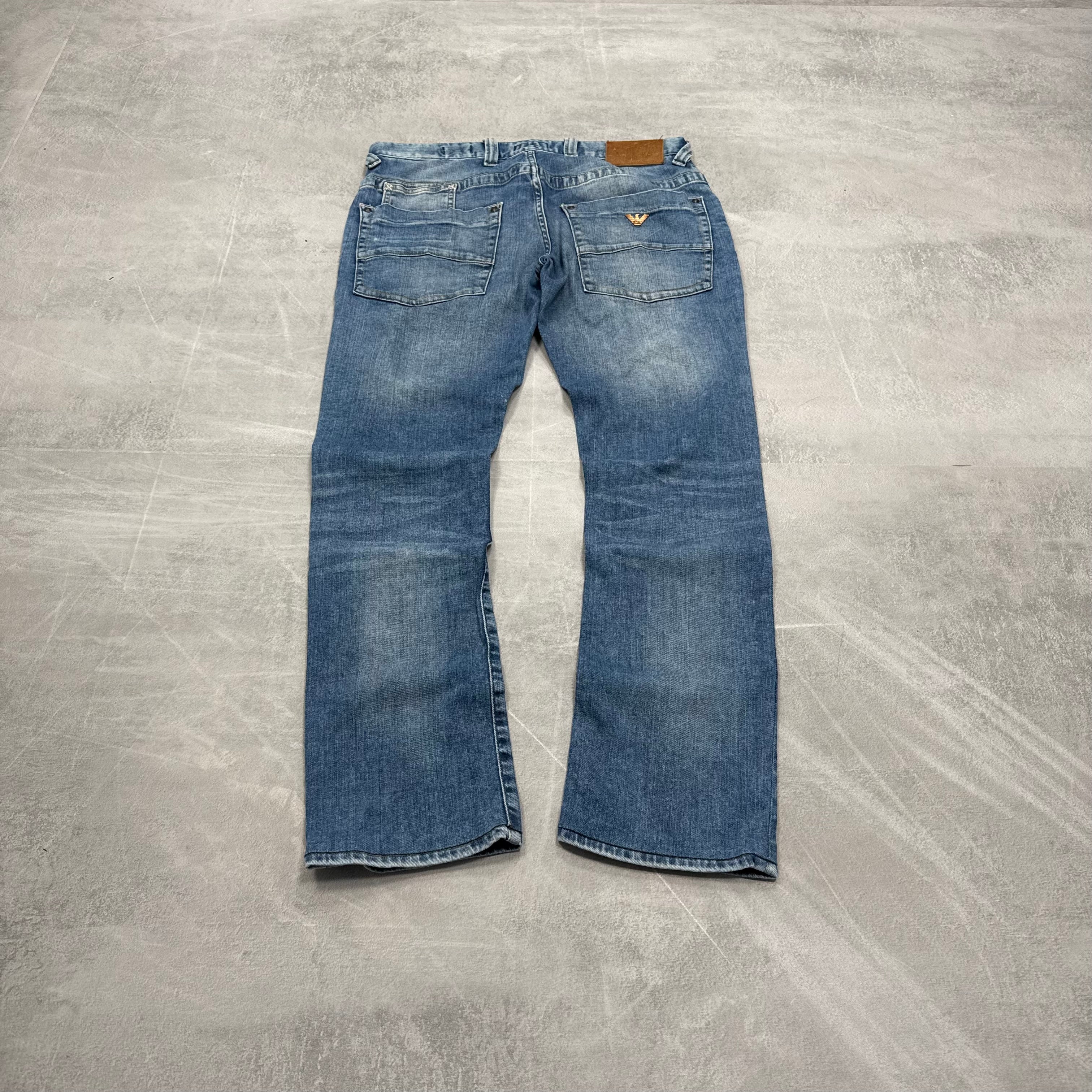 Armani Washed Vintage Jeans | S