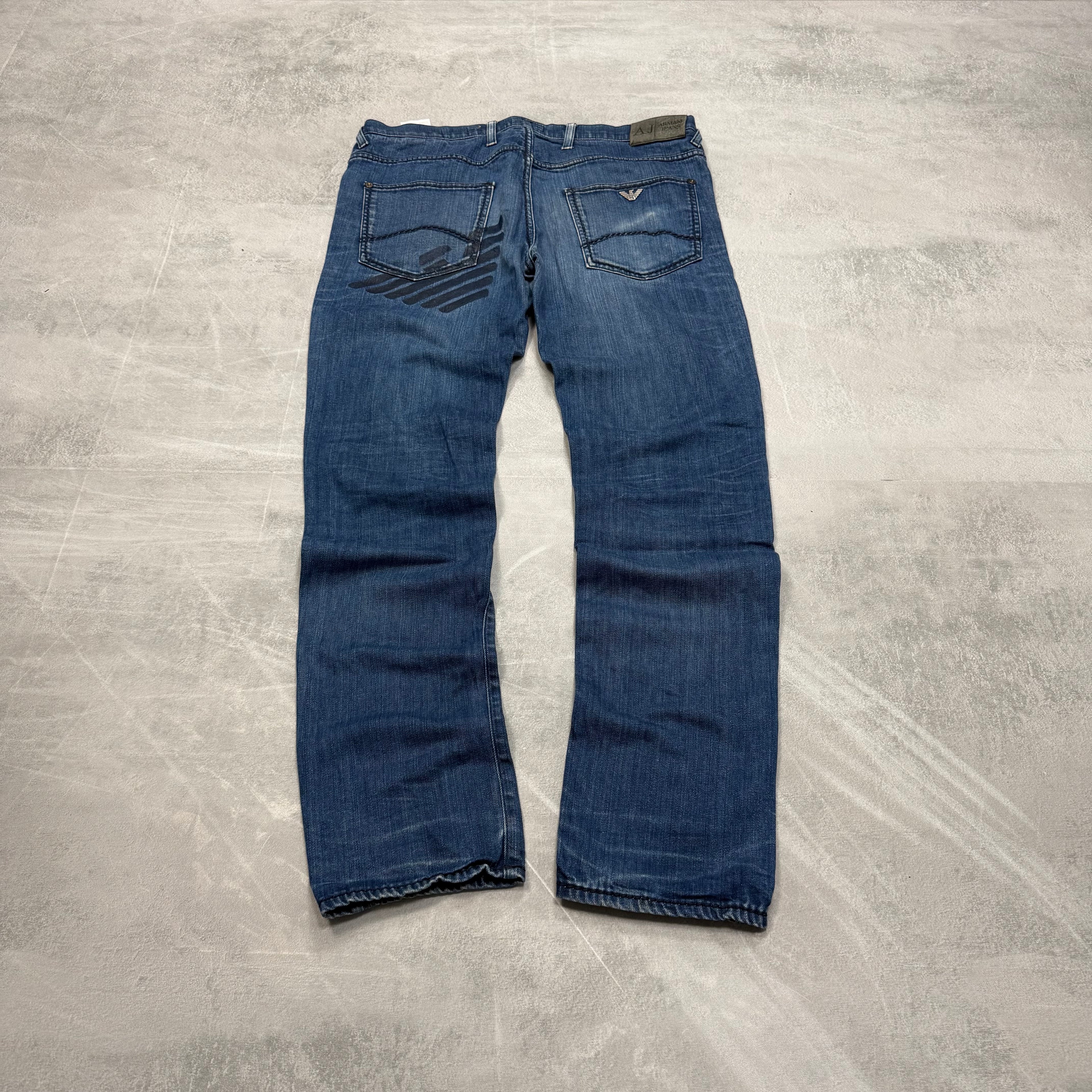 Armani  Big Print Vintage Jeans | S