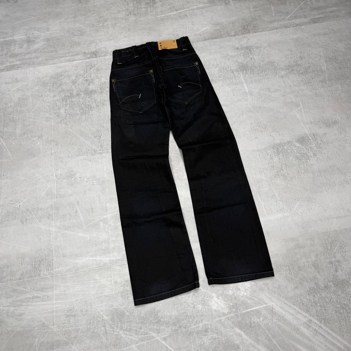 G-Star Bootcut Washed Vintage Jeans | XS