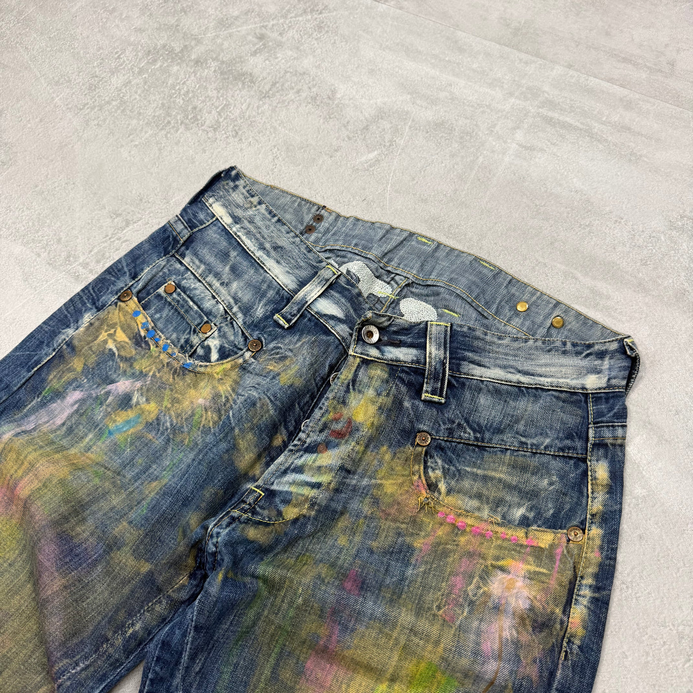 G-Star Big Print Vintage Jeans | S