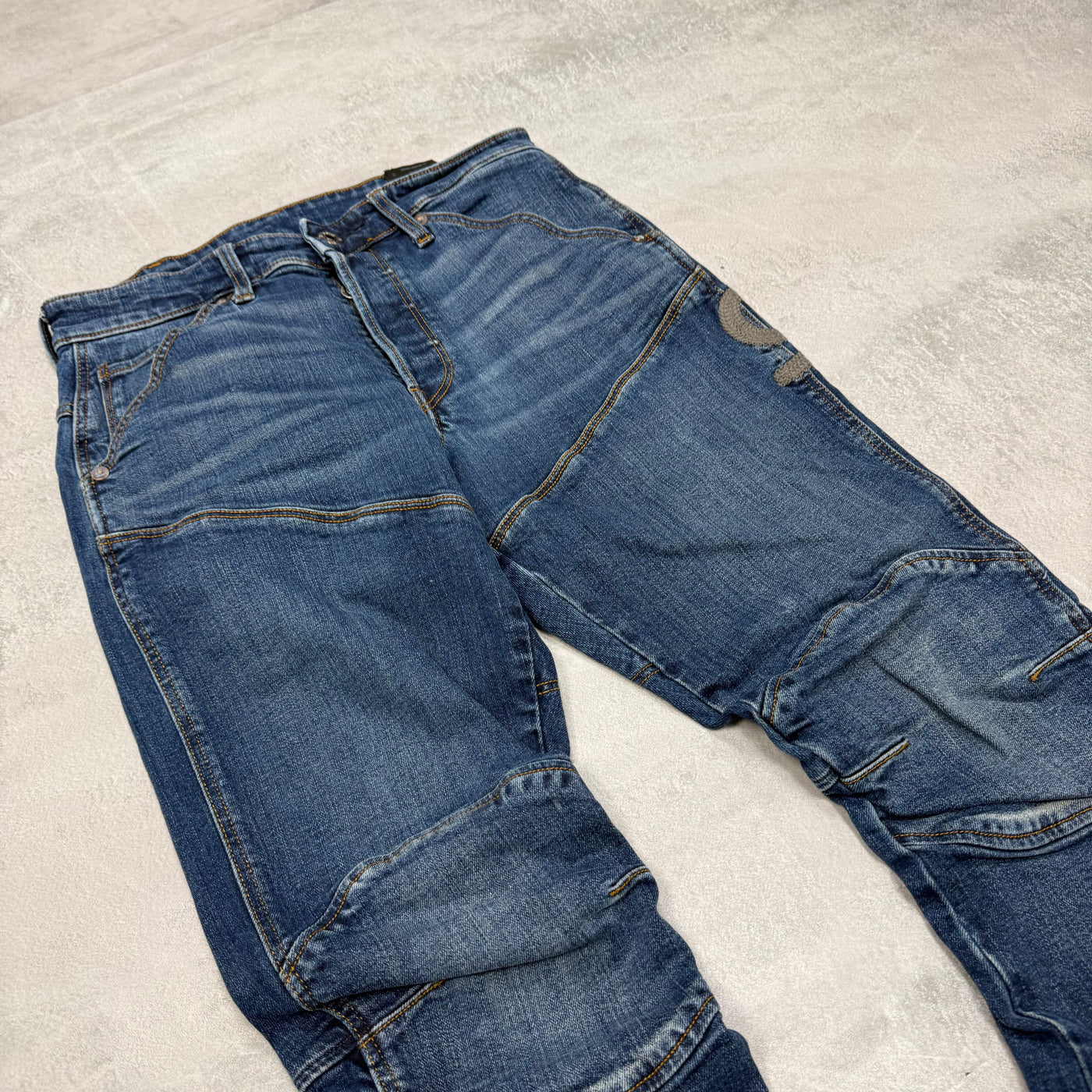 G-Star Big Print Vintage Jeans | XS