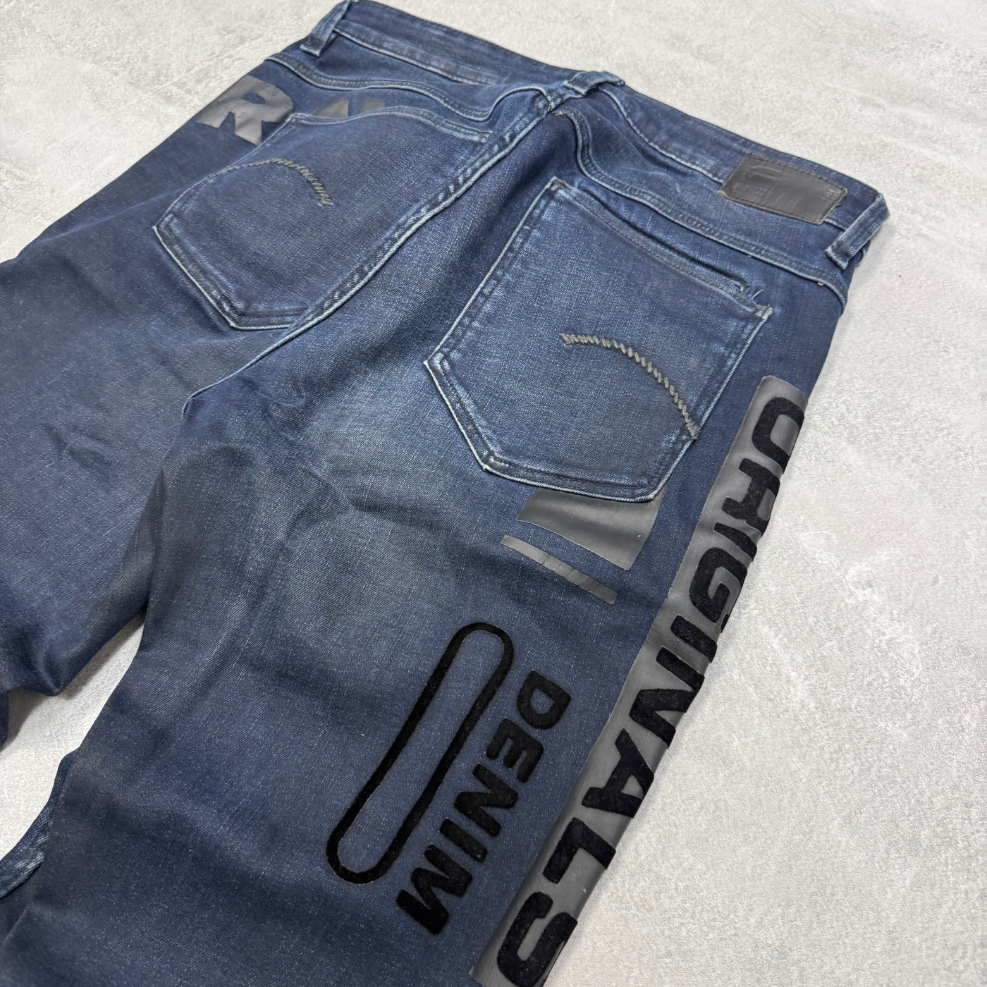 G-Star Big Print Vintage Jeans | S