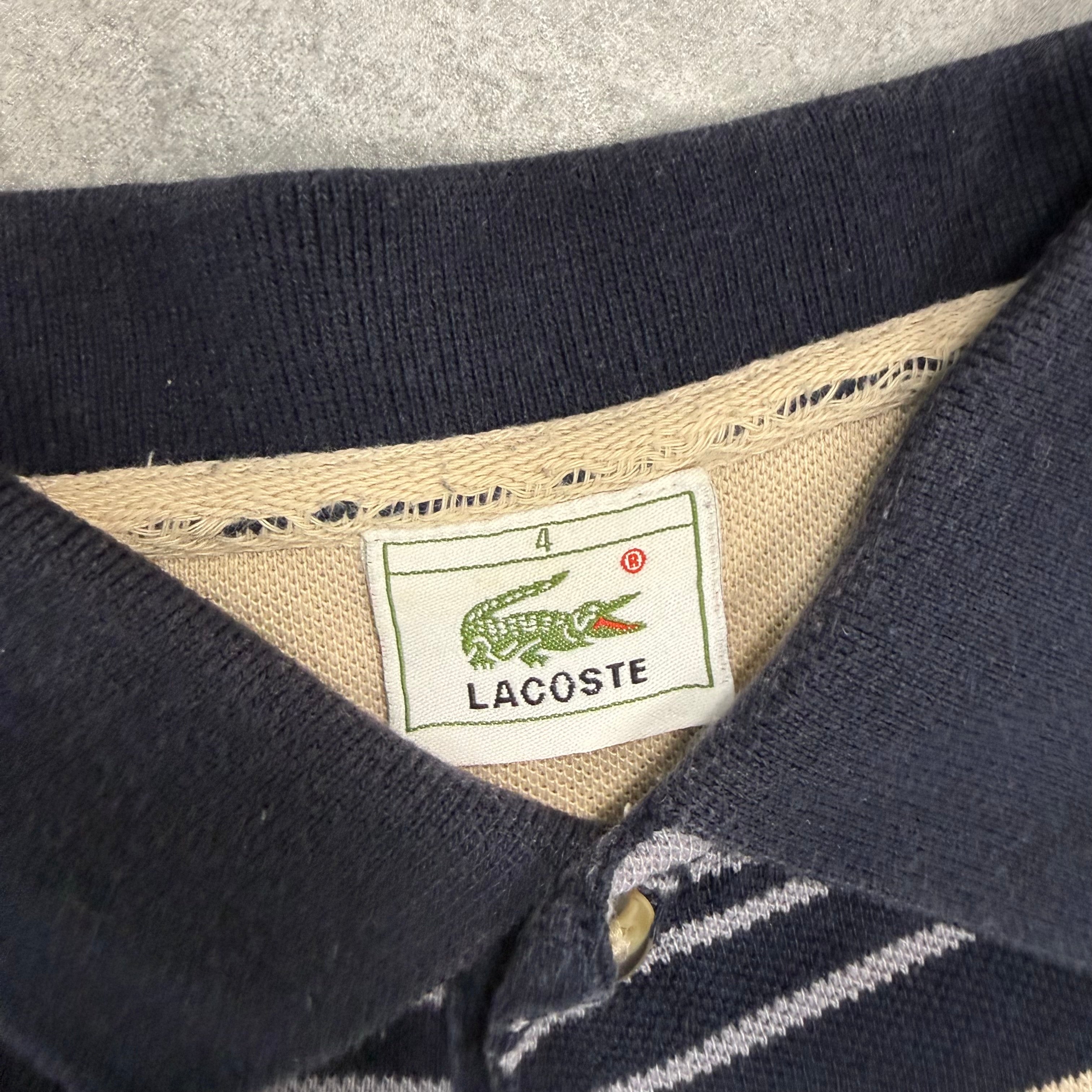Lacoste Premium Stripe Polo | M
