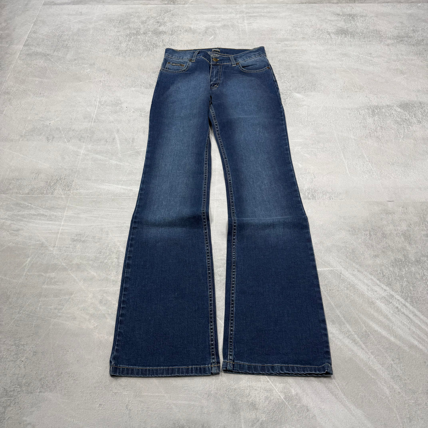 Dolce Gabana Big Print Vintage Jeans | S