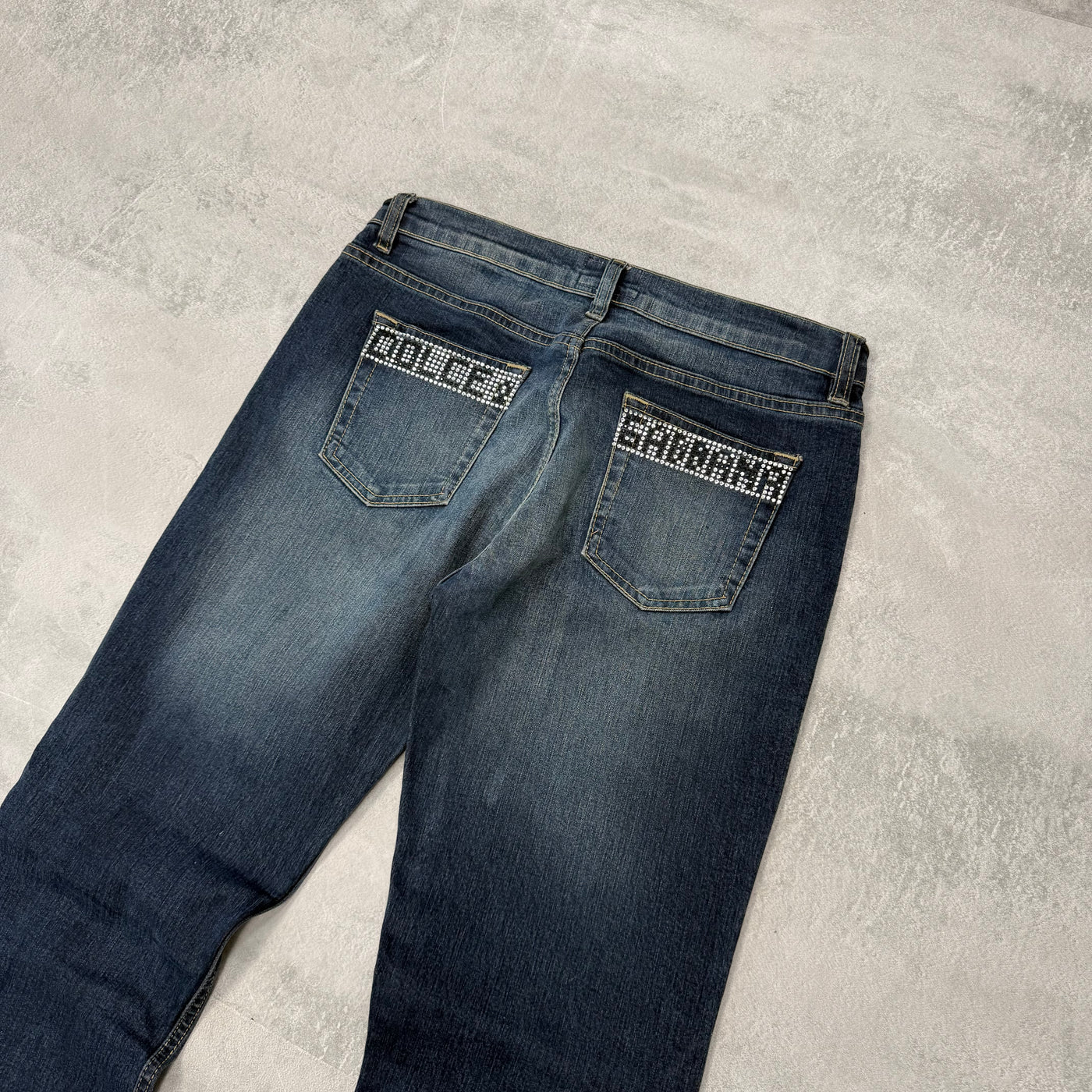 Dolce Gabana Big Print Vintage Jeans | S