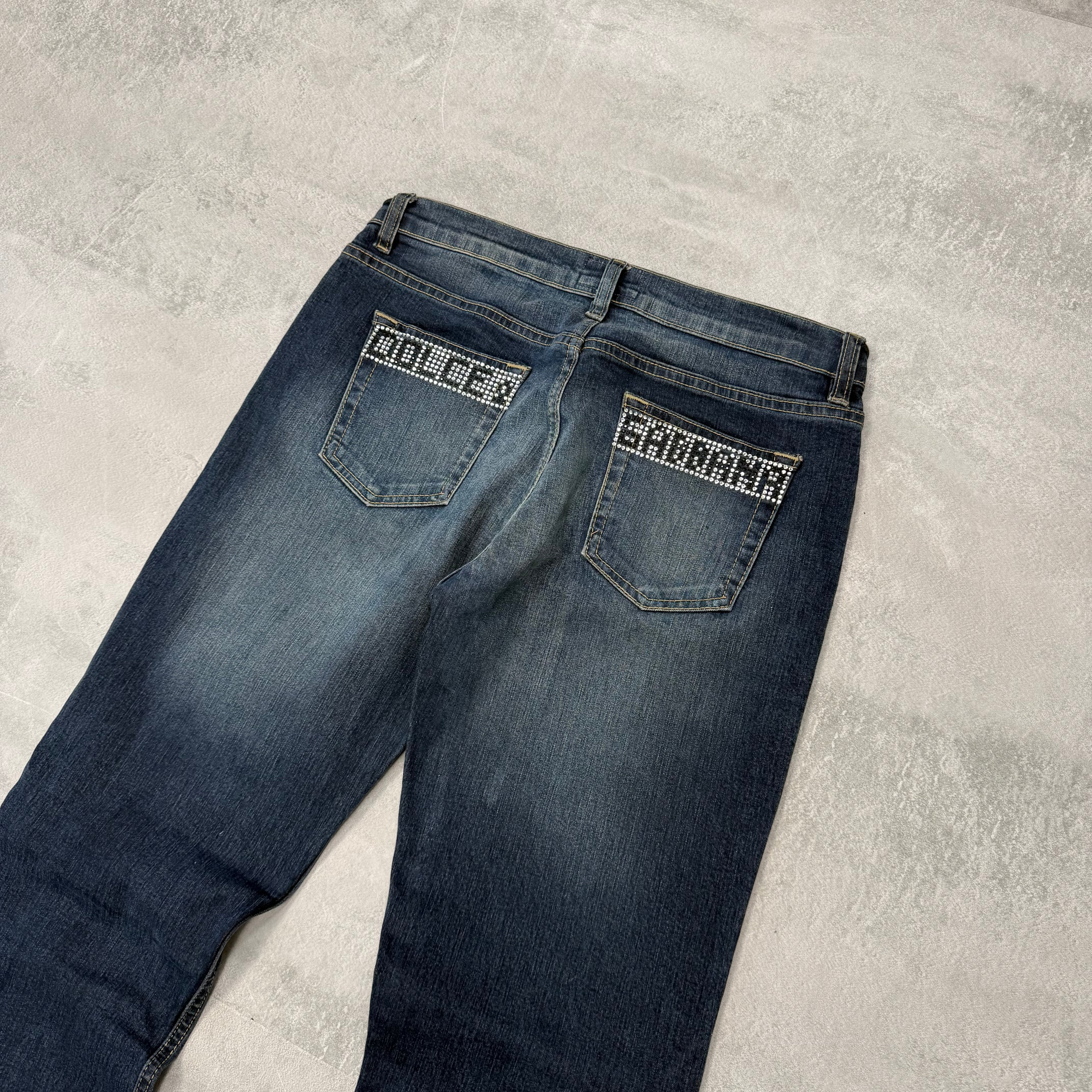 Dolce Gabana Big Print Vintage Jeans | S
