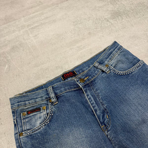 Dolce Gabana Big Print Vintage Jeans | S