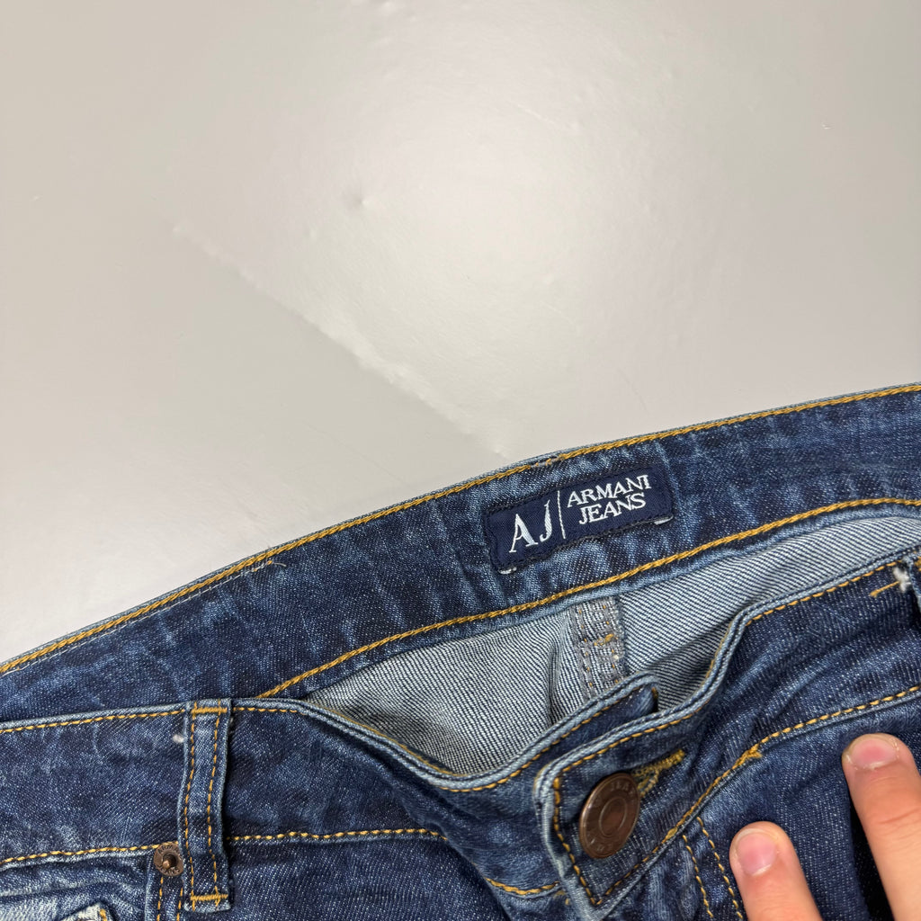 Armani Washed Vintage Jeans | XS