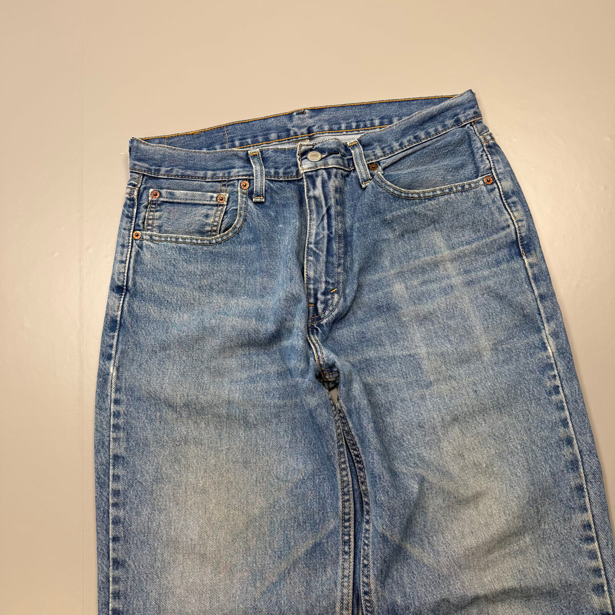 Levis 516 Washed Vintage Jeans | M